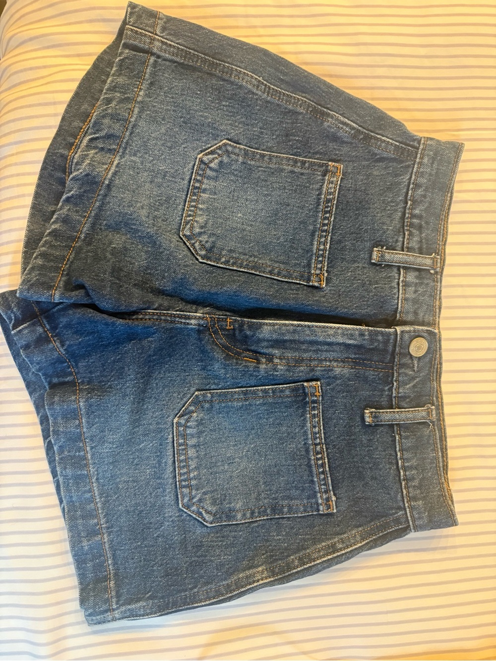 Reformation Women’s Denim Shorts - Blue
